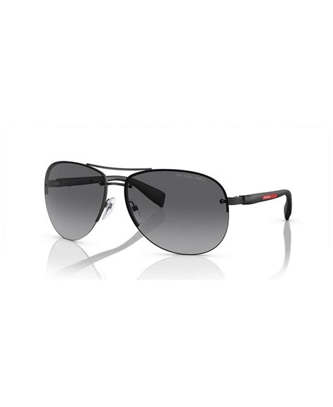 ps 56ms prada|Prada Linea Rossa Polarised PS 56MS Sunglasses in Black .